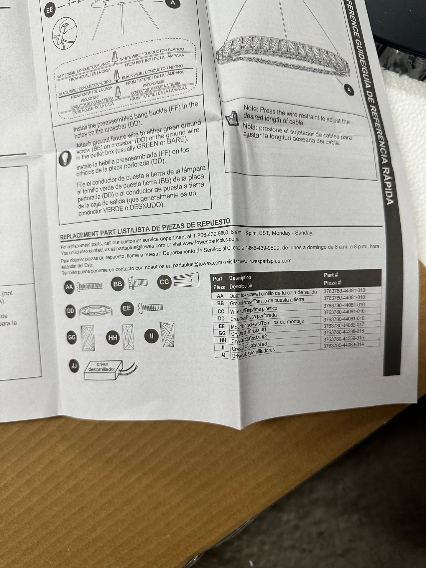 allen + roth Aurelis Black Modern/Contemporary LED Dry Rated Chandelier