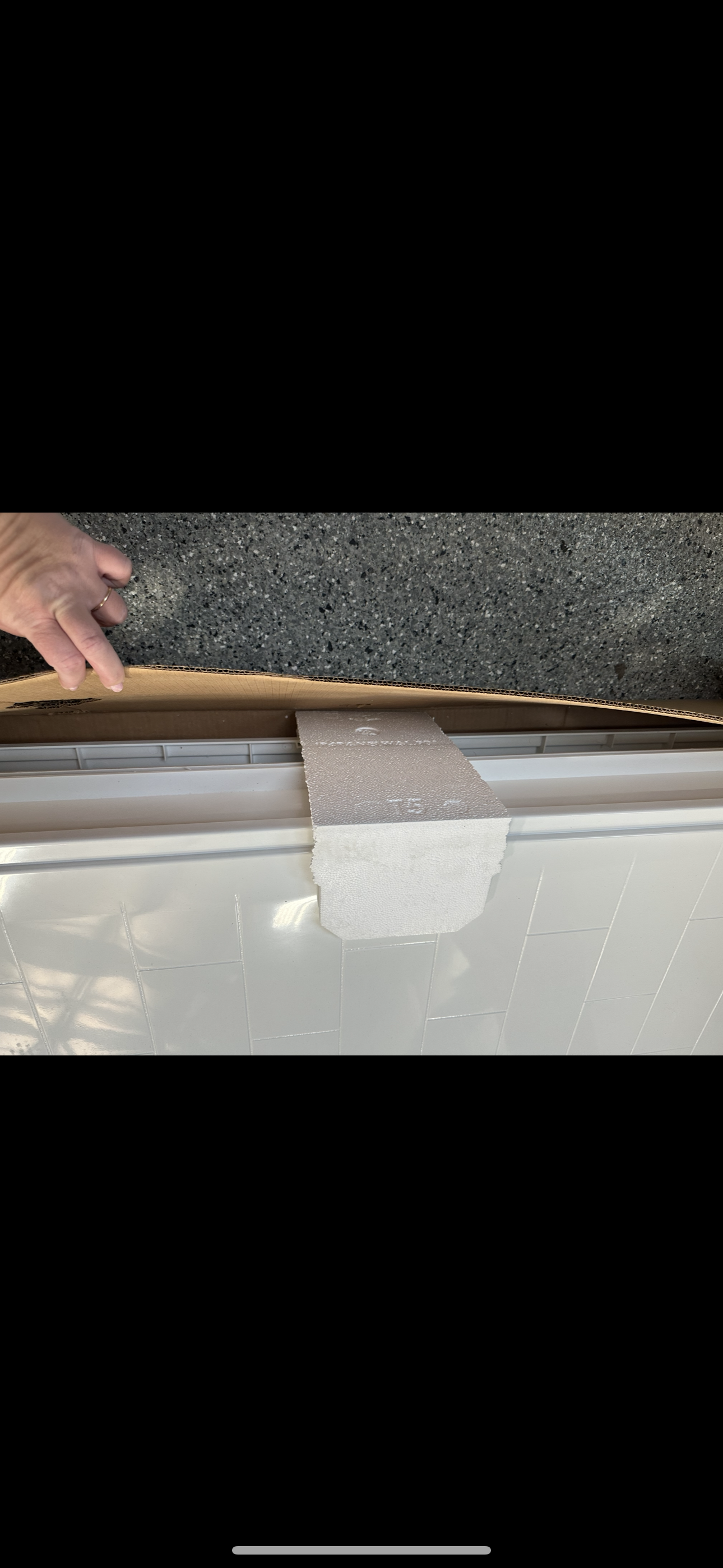 Bootz Industries Nextile 30 in. x 60 in. x 60 in. 4-Piece Direct-to-Stud Alcove Tub Surround in White