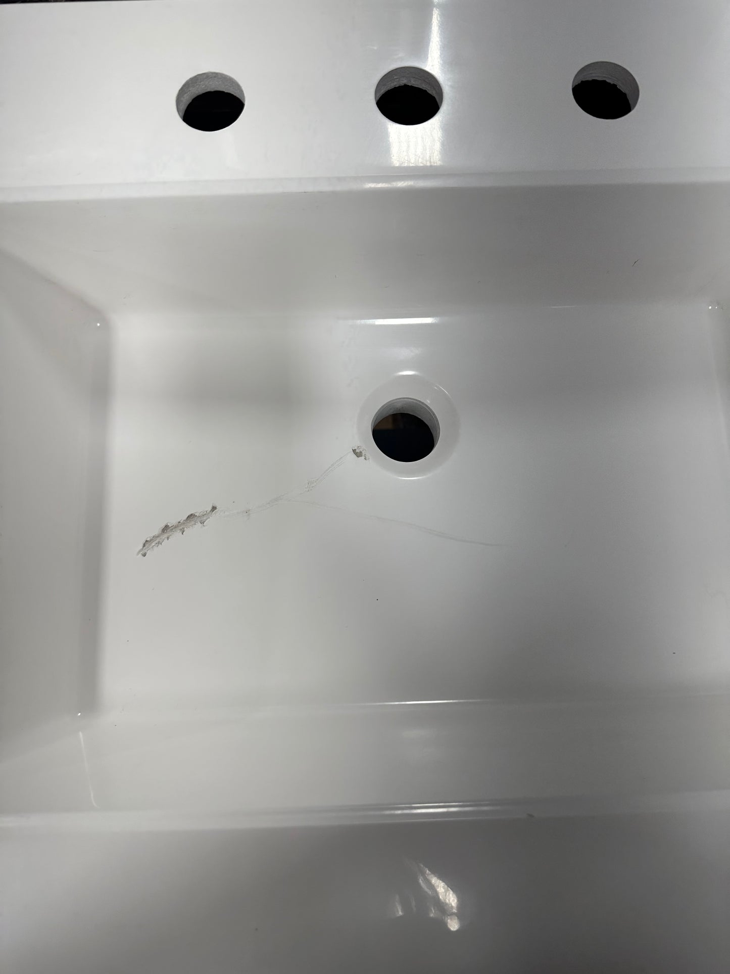 Home Decorators Collection Rosedale 42.5 in. W x 18.75 in. D Bath Vanity in Blue with Cultured Marble Vanity Top in White with Integrated Sink
