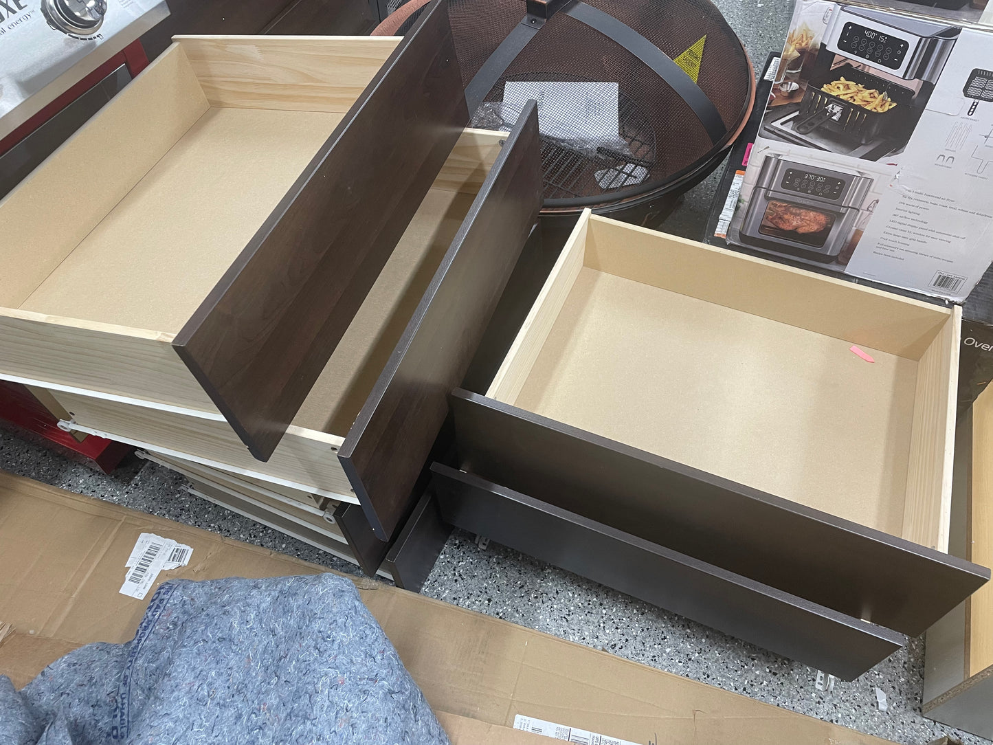 Prepac Queen Wood Storage Bed