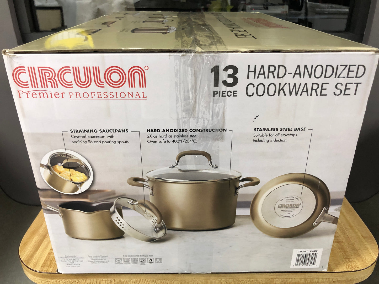 Circulon Premier Professional 13-Piece Non-Stick Cookware Set