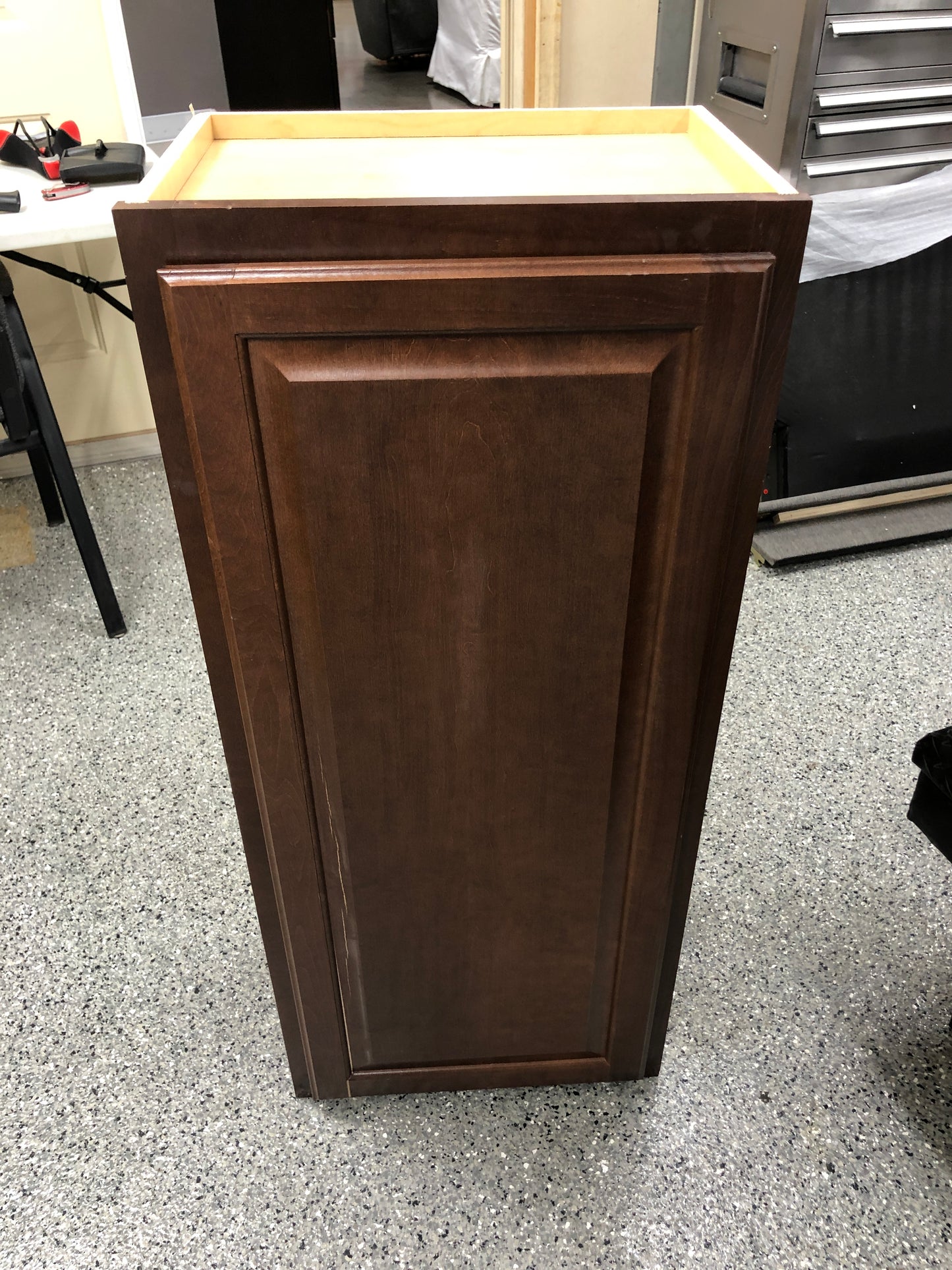 Hampton Bay Shaker Assembled 12x30x12 in. Wall Kitchen Cabinet in Brindle