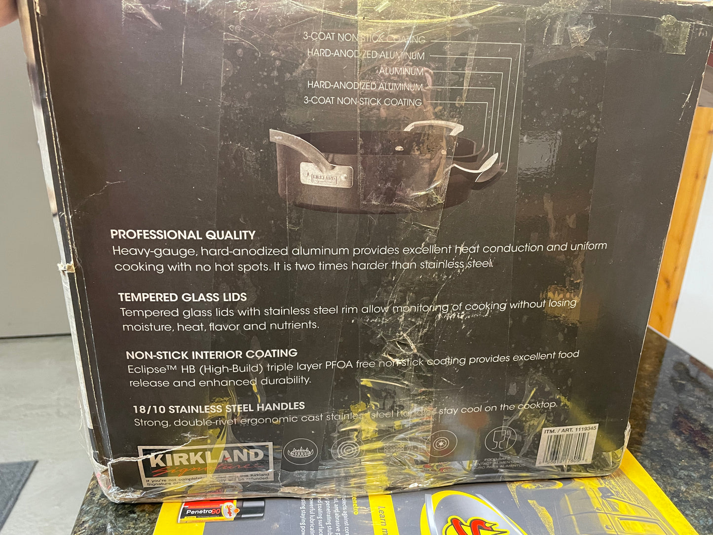 Kirkland Signature 12-piece Non-Stick Cookware Set