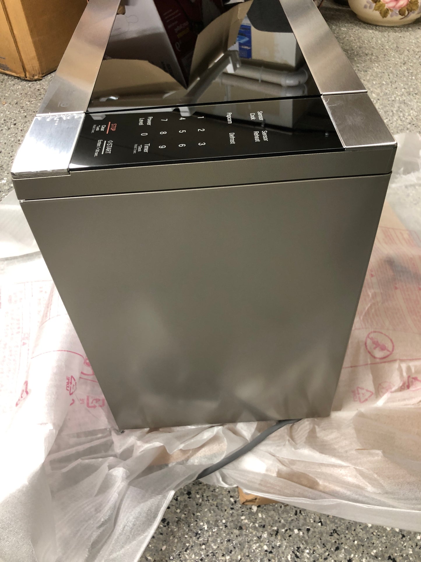 LG Electronics NeoChef 24 in. Width 2.0 cu.ft. Stainless Steel 1200-Watt Countertop Microwave