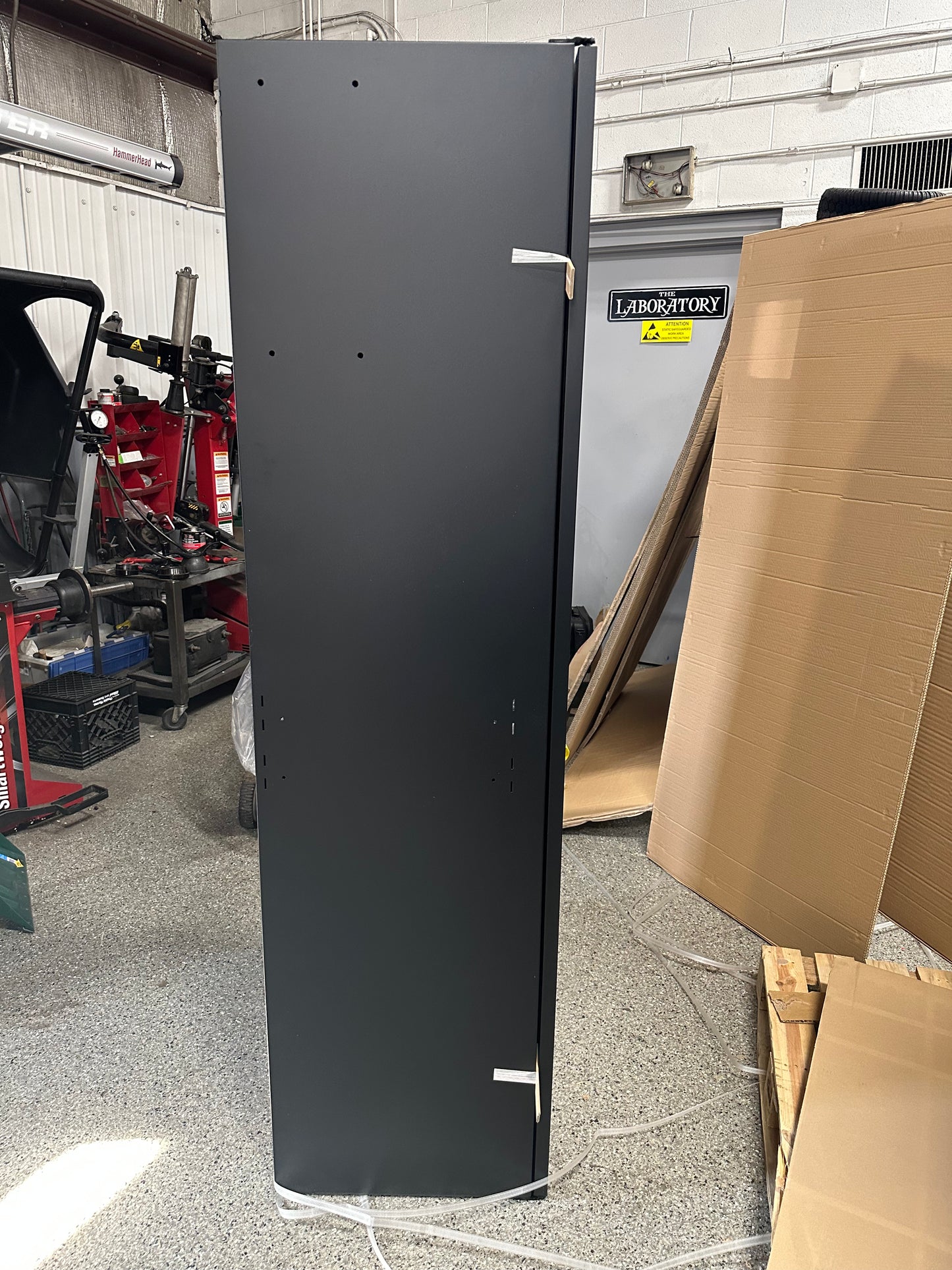 Husky 4-Piece Regular Duty Welded Steel Garage Storage System in Black (78 in. W x 75 in. H x 19 in. D)