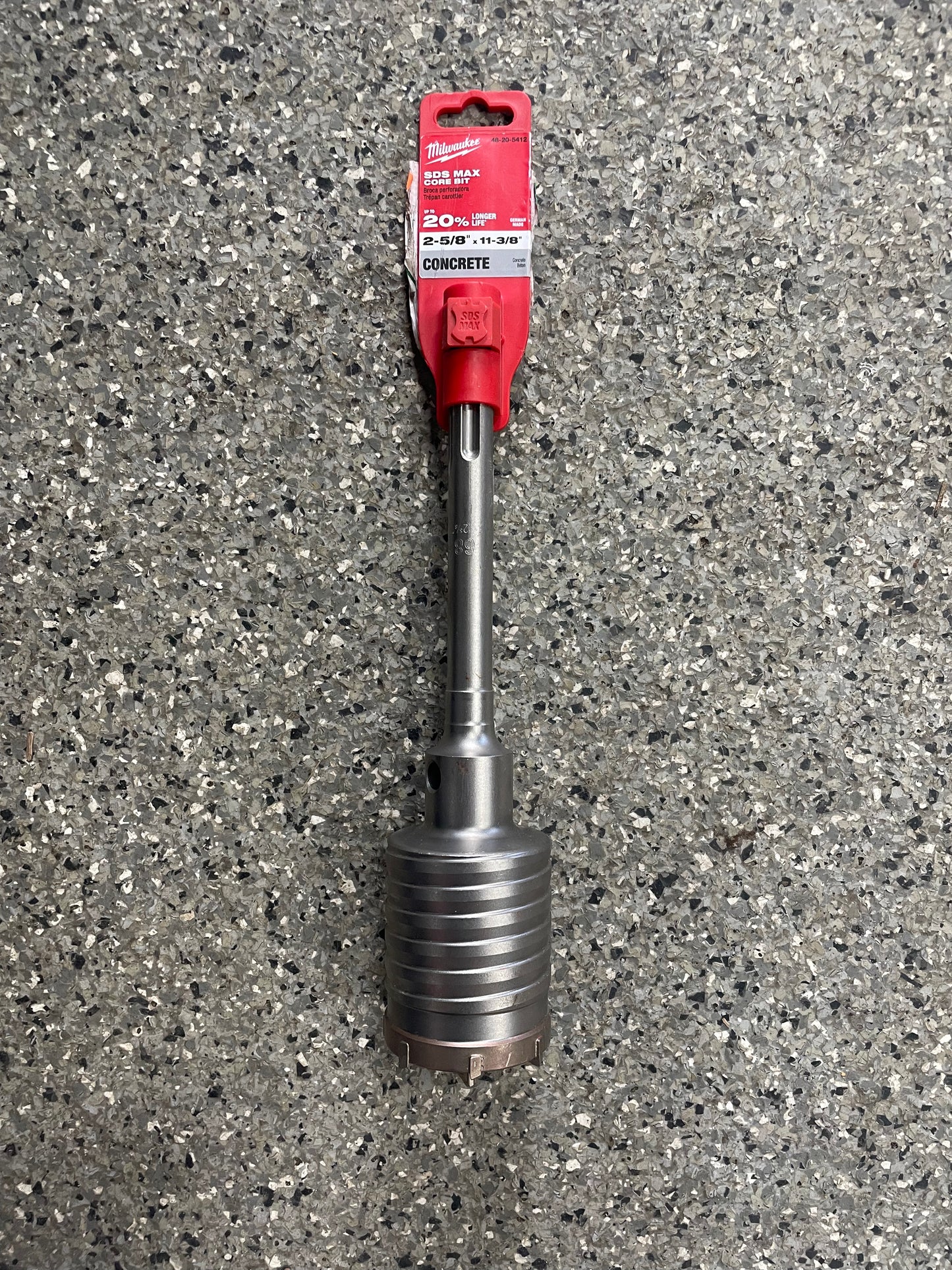 Milwaukee 2-5/8 in. x 11-3/8 in. SDS-MAX Core Bit