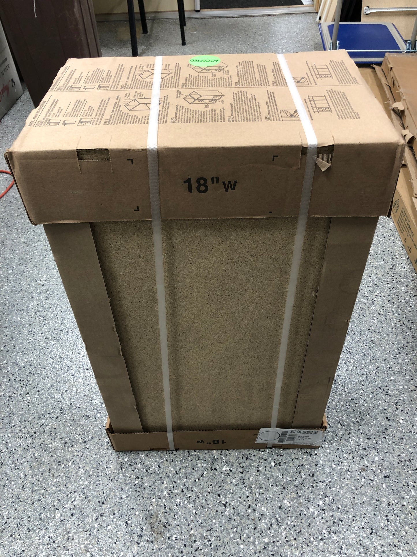 Hampton Bay Hampton Assembled 18x30x12 in. Wall Kitchen Cabinet in Unfinished Beech