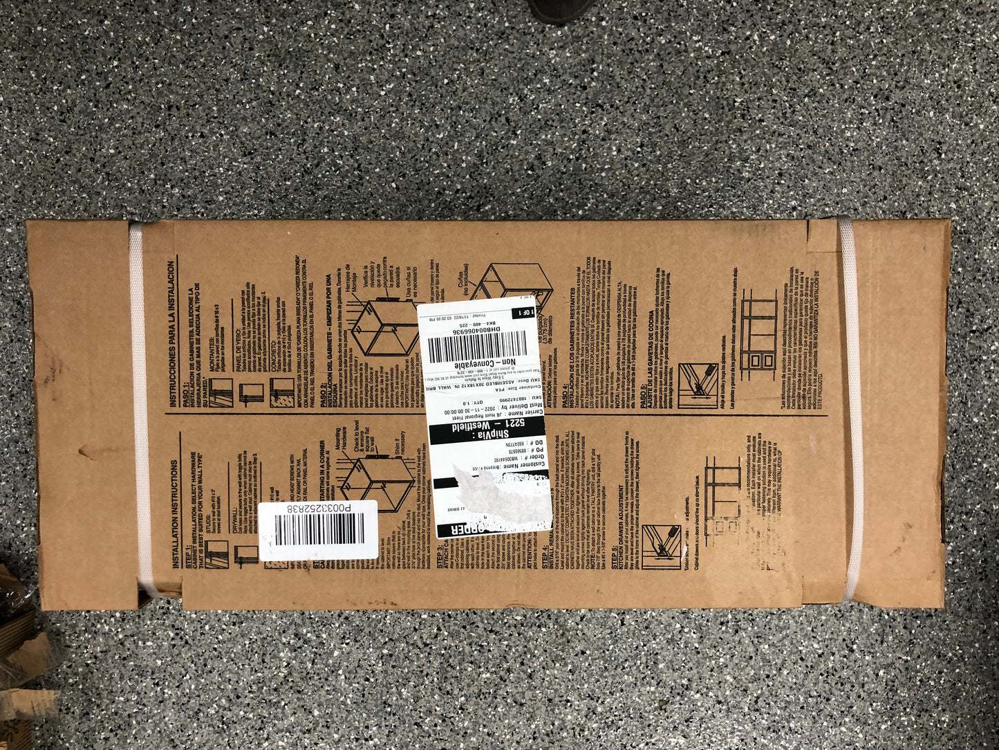 Hampton Bay Hampton Assembled 30x18x12 in. Wall Bridge Cabinet in Unfinished Beech