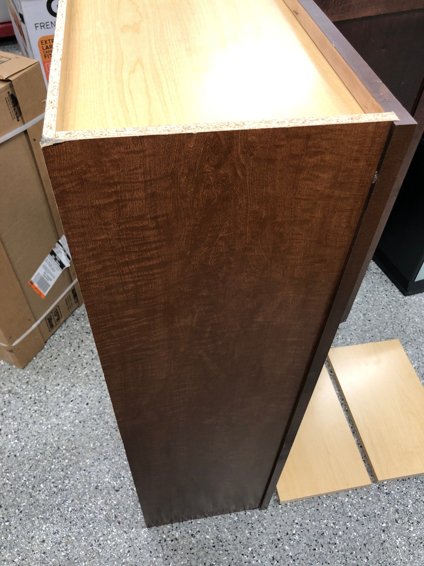 Hampton Bay Shaker Assembled 12x30x12 in. Wall Kitchen Cabinet in Brindle