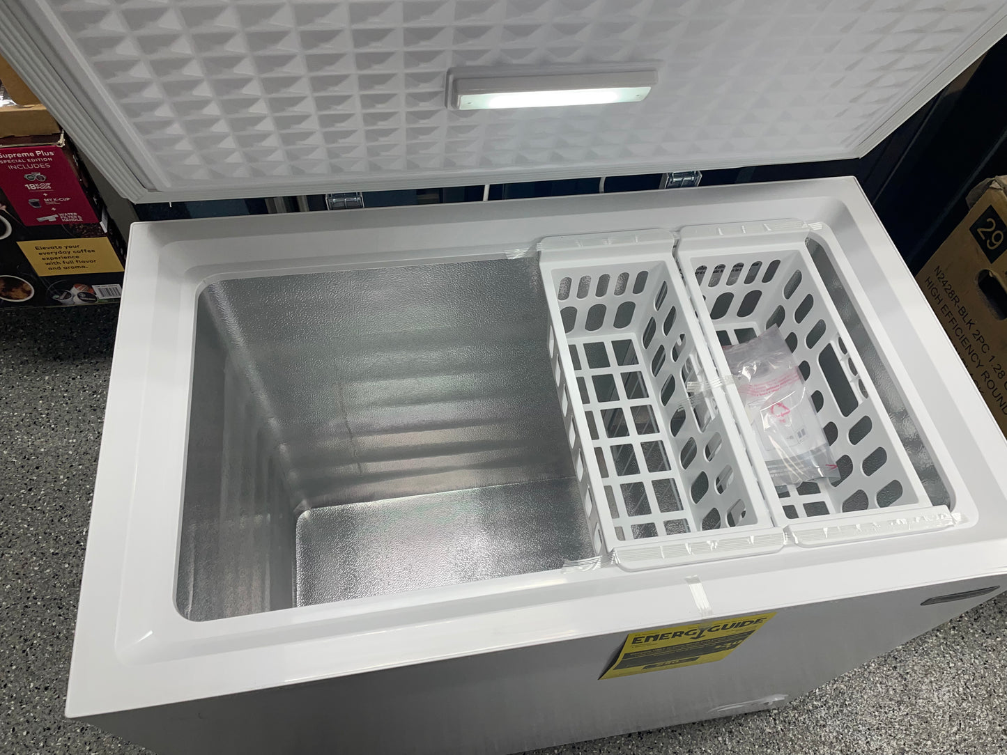Magic Chef 7.0 cu. ft. Chest Freezer in White