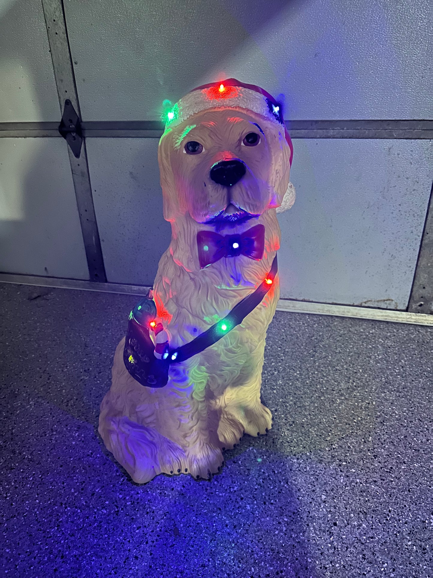 Home Accents Holiday 30 in Christmas Golden Retriever Dog