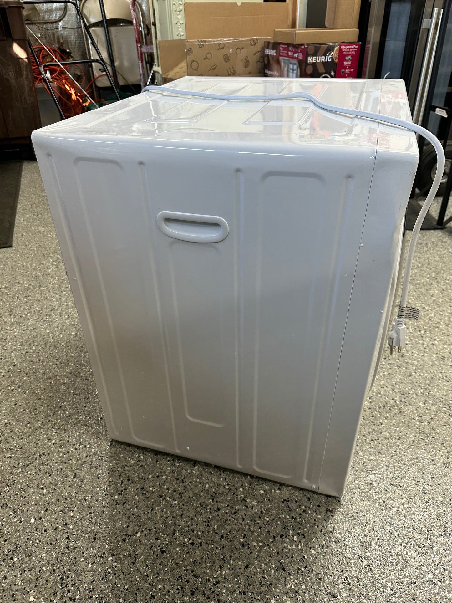 Panda 3.5 cu.ft. 110-Volt Compact Portable Electric Laundry Dryer, White and Black