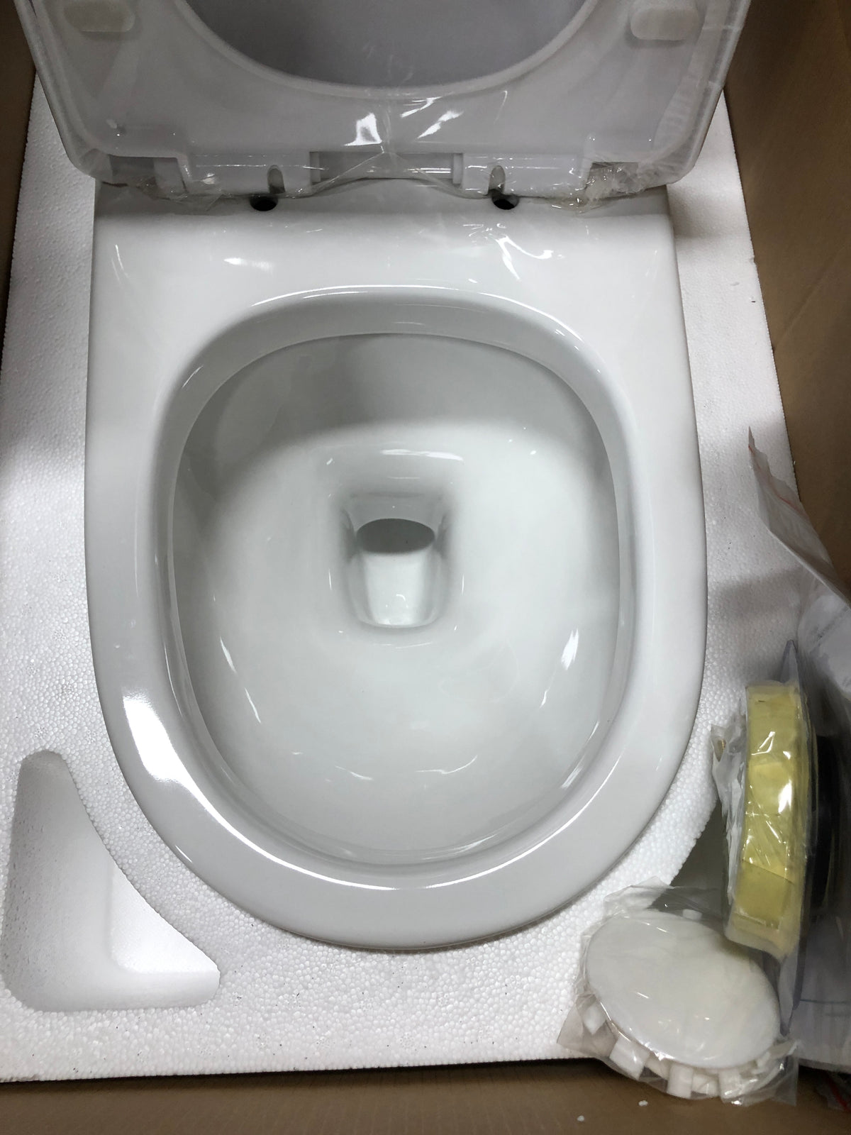 Swiss Madison Sublime II 1-Piece 0.8/1.28 GPF Dual Flush Compact Toilet in White, Seat Included