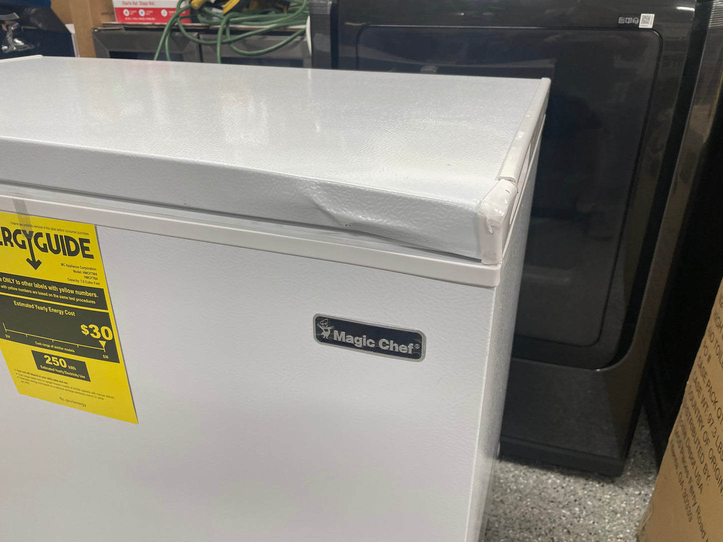 Magic Chef 7.0 cu. ft. Chest Freezer in White