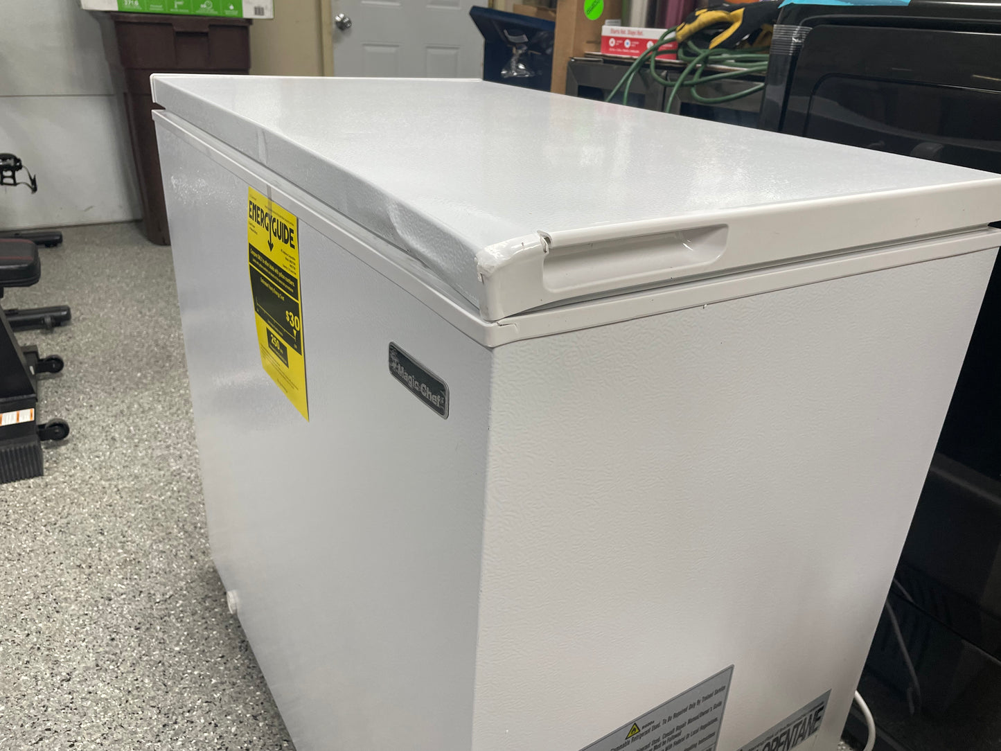Magic Chef 7.0 cu. ft. Chest Freezer in White