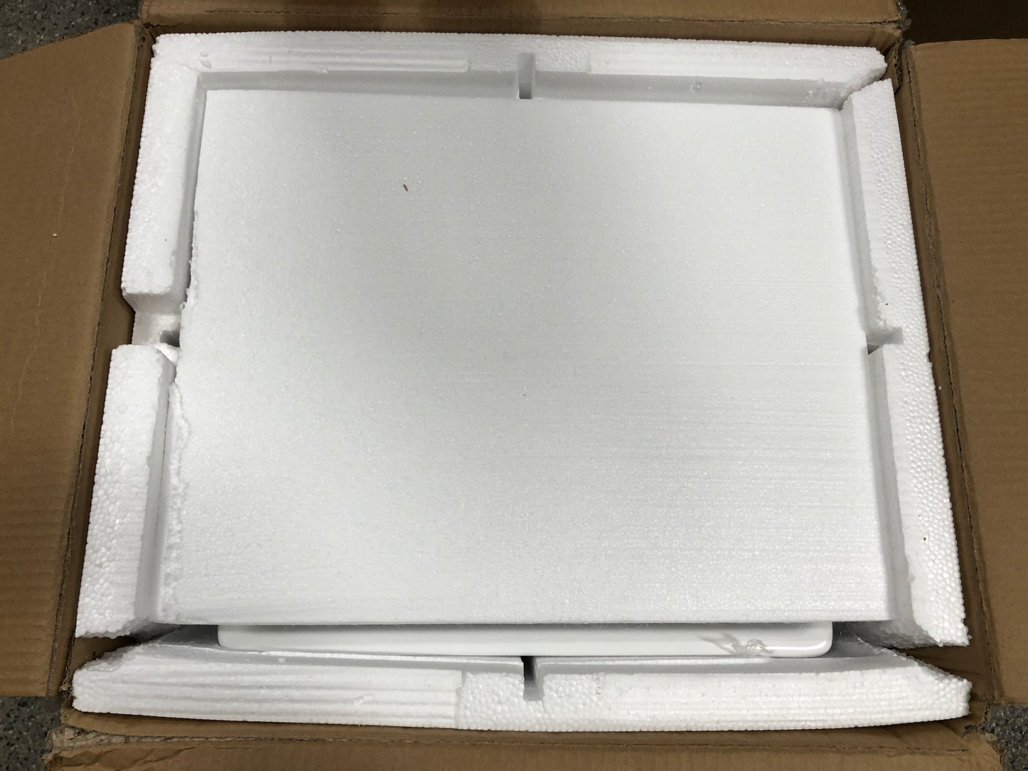 DEERVALLEY Ace Classic Ceramic Square Vessel Sink in White