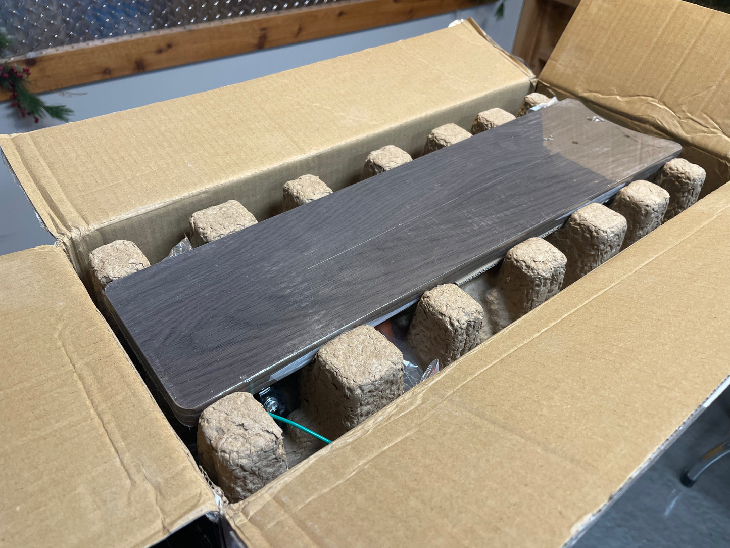 Hampton Bay Montgomery II 44 in. Indoor Brushed Nickel Ceiling Fan with Light Kit