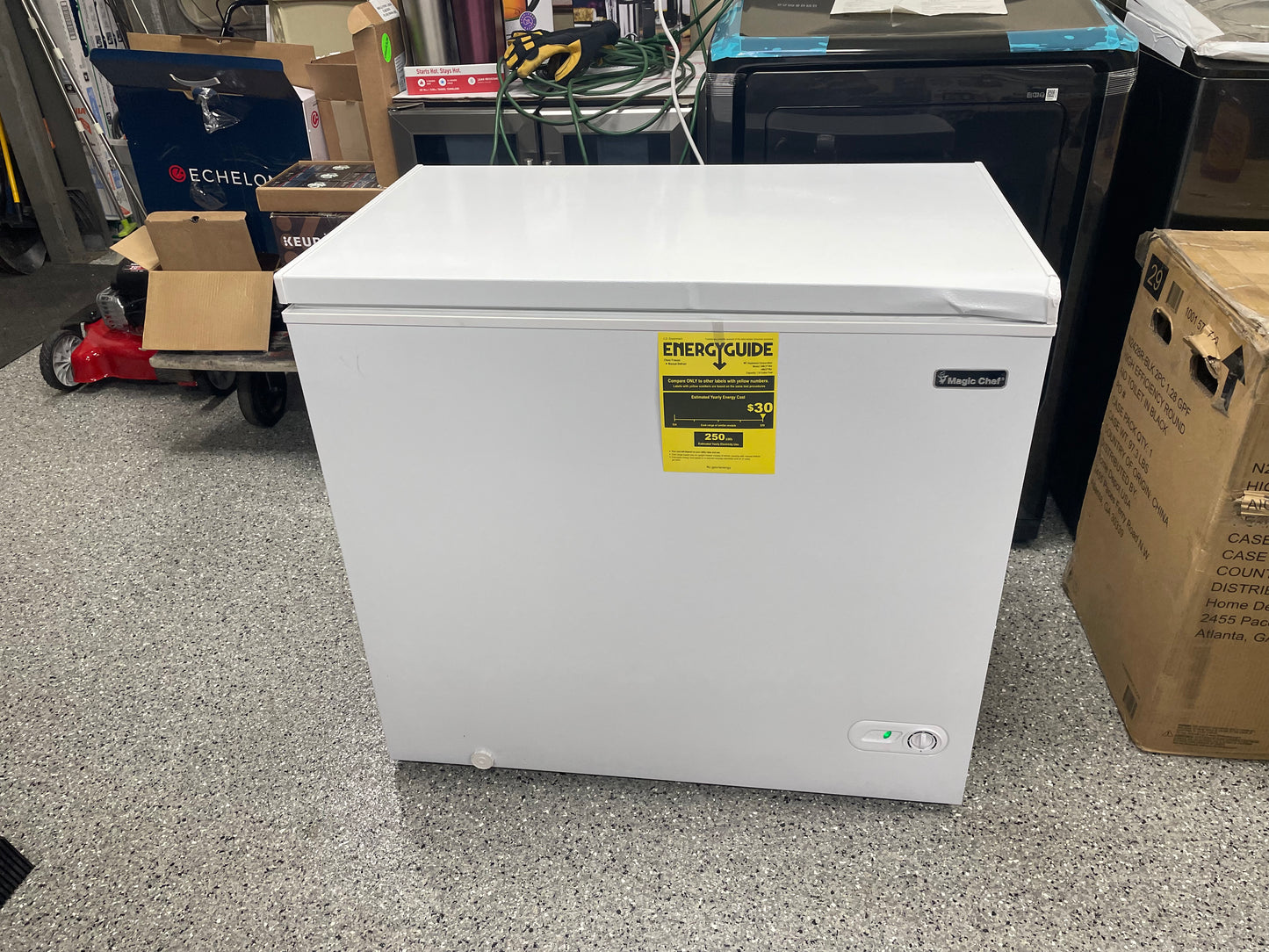 Magic Chef 7.0 cu. ft. Chest Freezer in White
