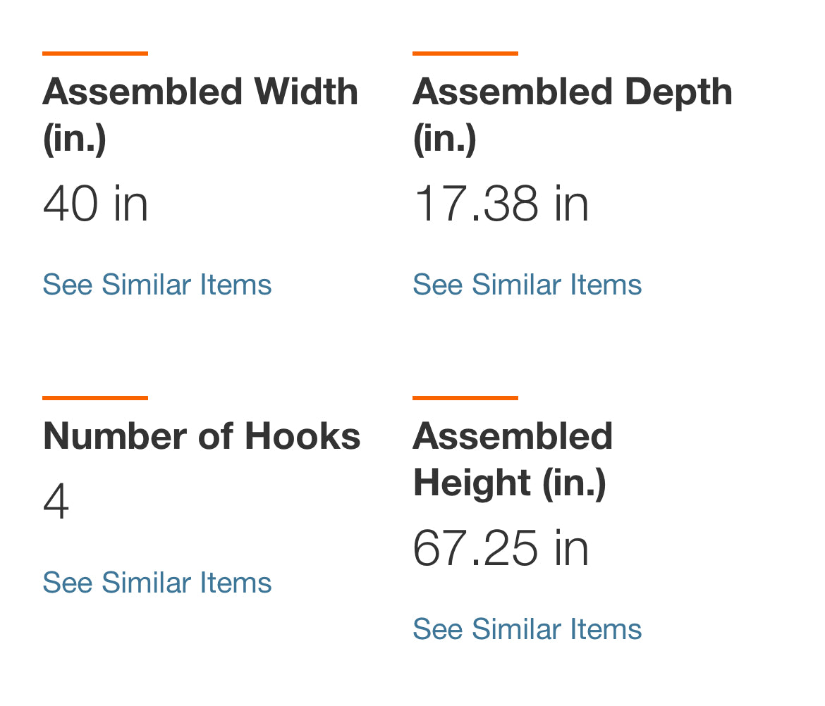 Twin Star Home Black Hall Tree with Open Storage