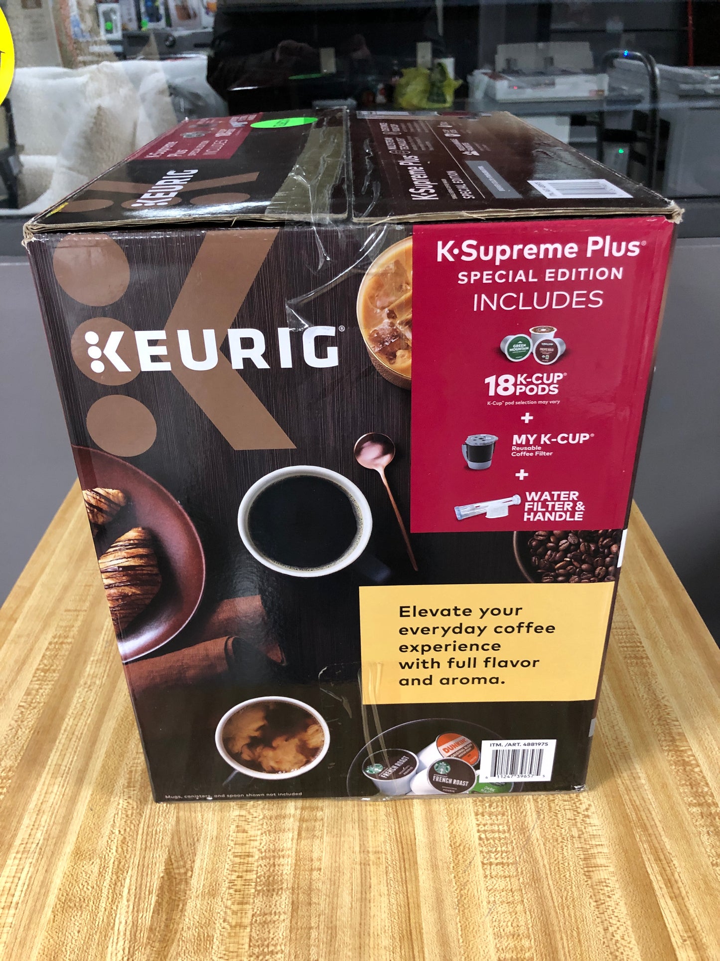 Keurig K-Supreme Plus Special Edition Single Serve Coffee Maker, with 18 K-Cup Pods
