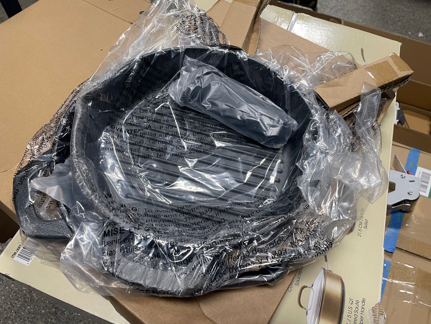 Tramontina Pre-Seasoned Cast Iron Skillet, 2 ct