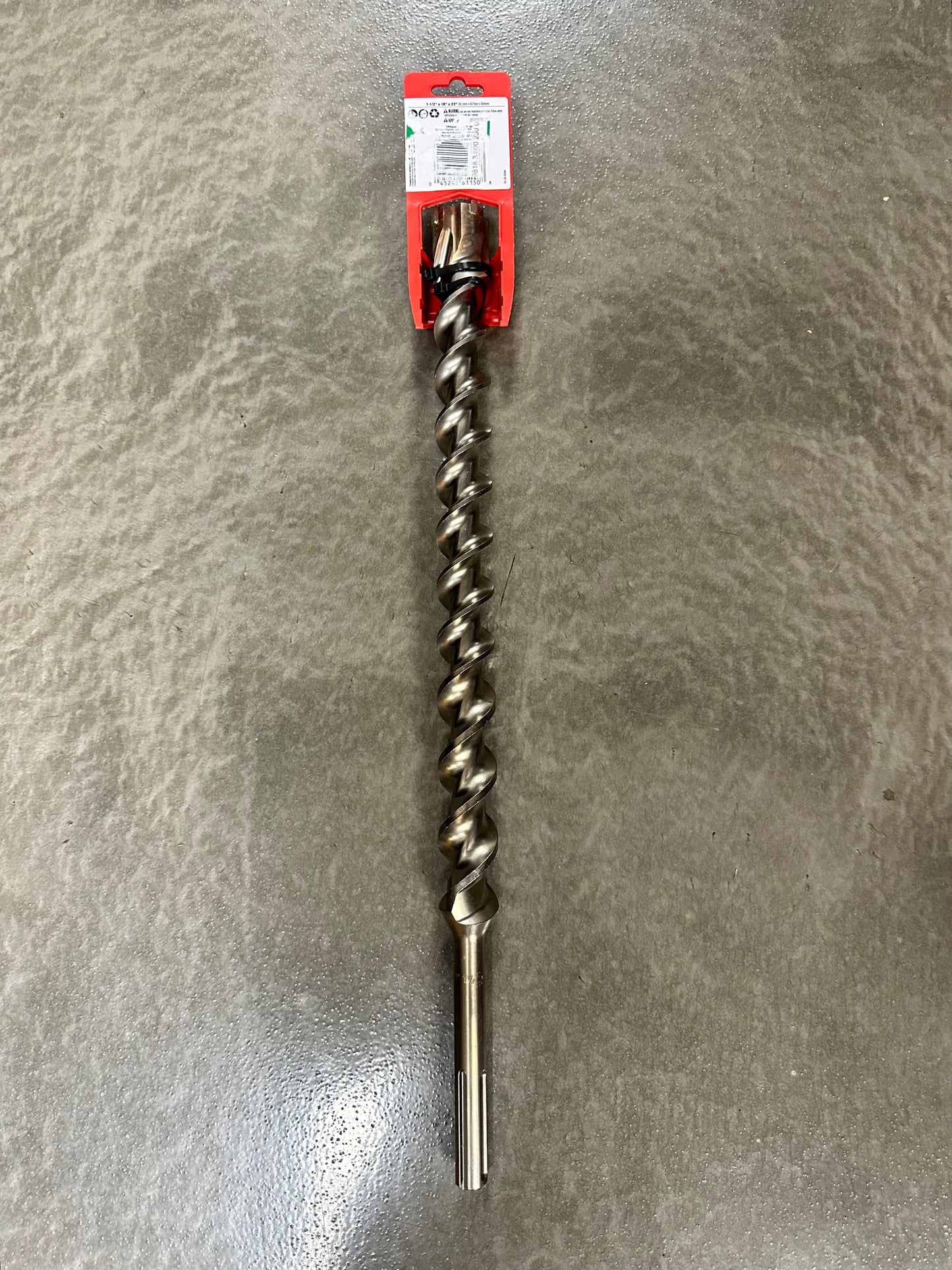 Milwaukee 1-1/2 in. x 23 in. 4-Cutter SDS-MAX Carbide Drill Bit