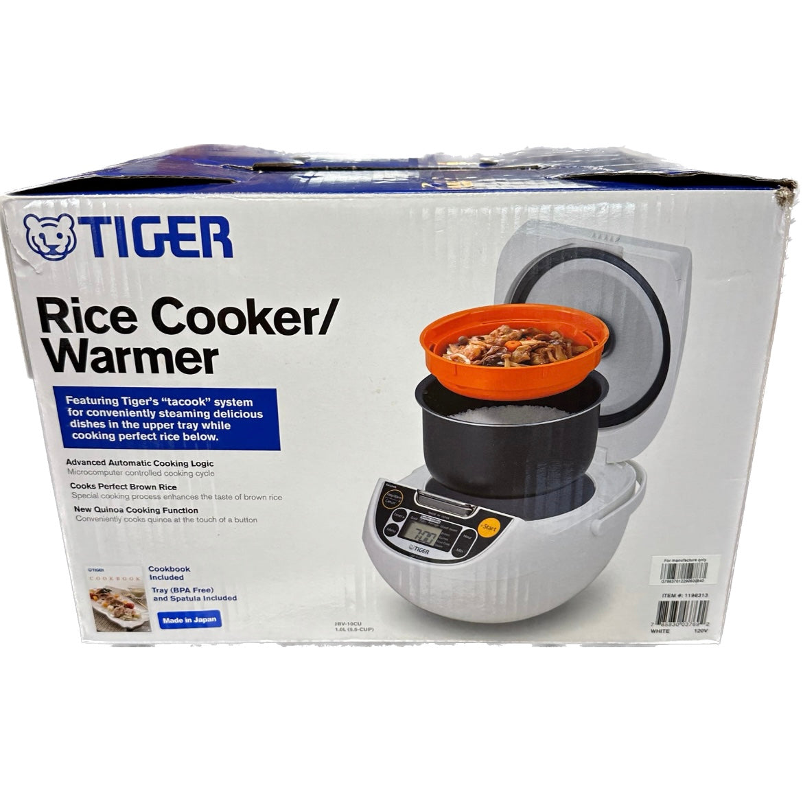 Tiger 5.5-Cup Micom Rice Cooker and Warmer