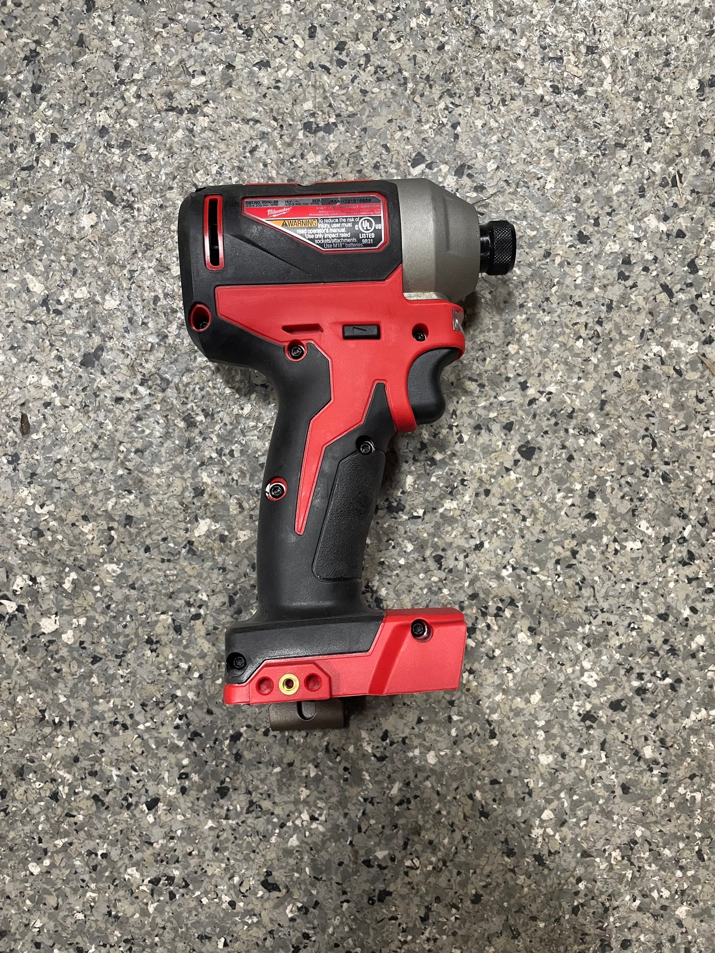Milwaukee M18 18V Lithium-Ion Brushless Cordless 1/4 in. Impact Driver (Tool Only)
