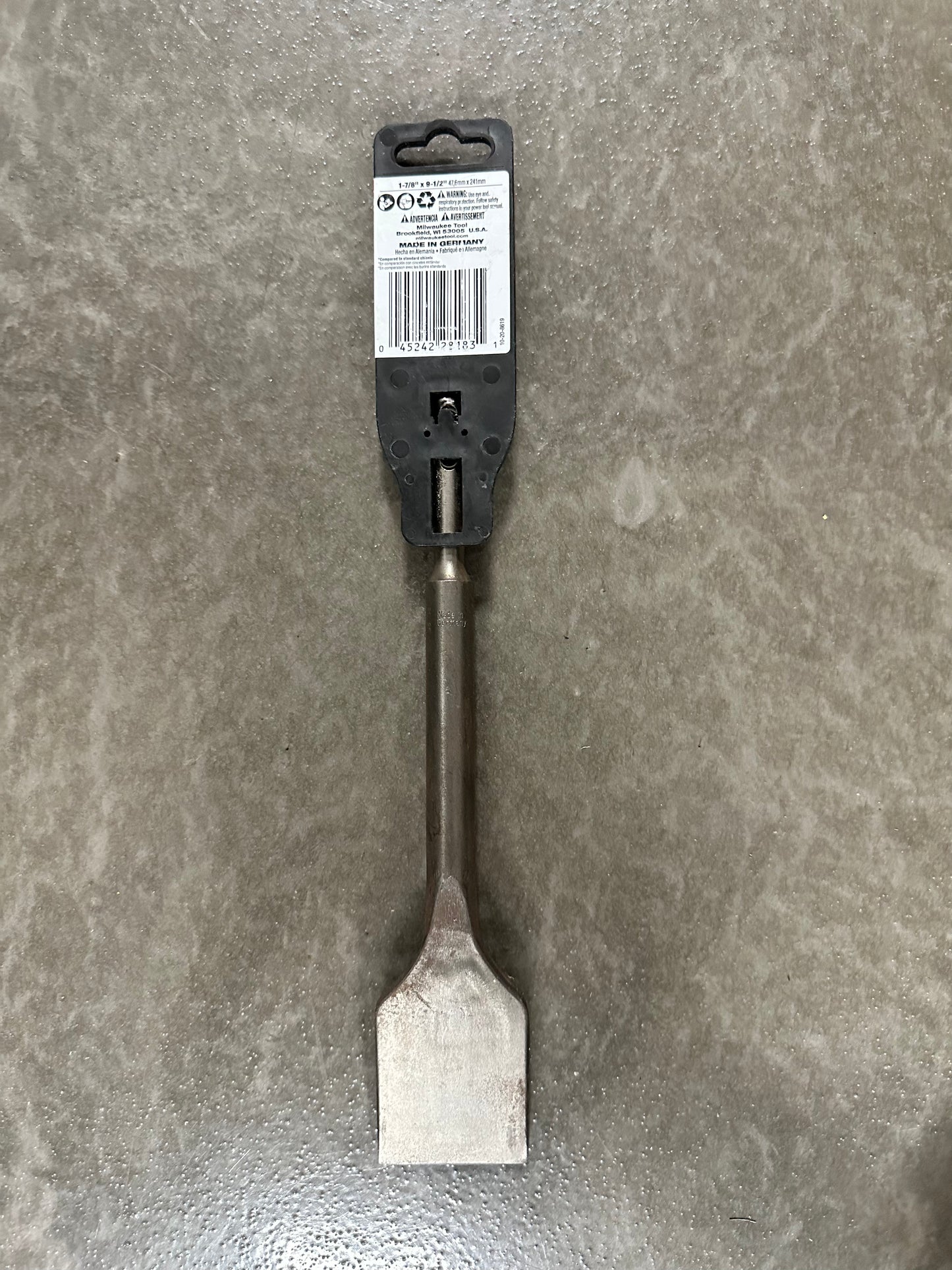 Milwaukee 1-7/8 in. Steel SDS-PLUS SLEDGE Steel Tile Chisel