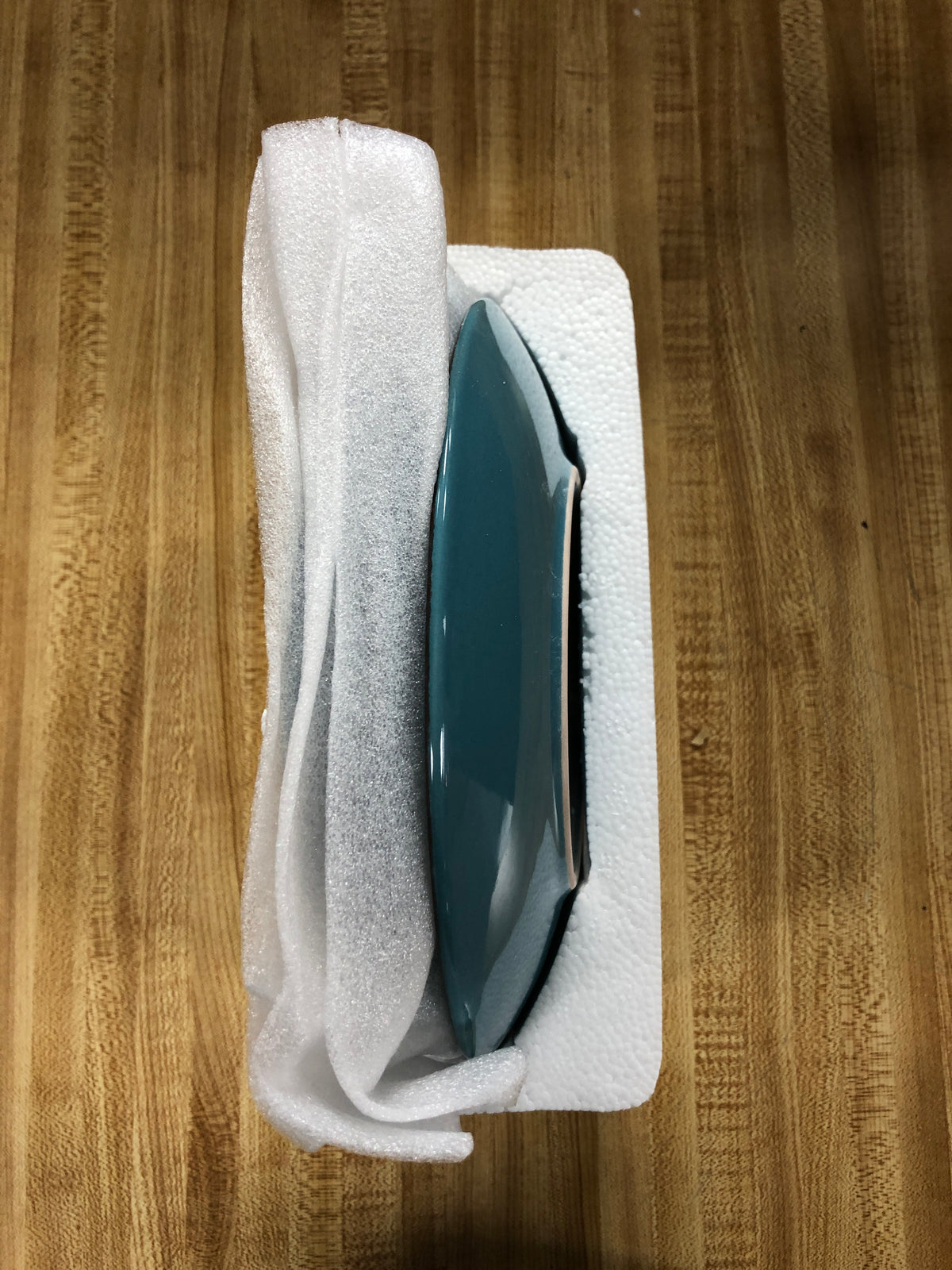 Vancasso Navia Oceano 4-Pieces Sea Blue 8.5 inch Dessert Plates Crockery in Vintage Look, Dessert/Salad/Fruit Plate, Set of 4