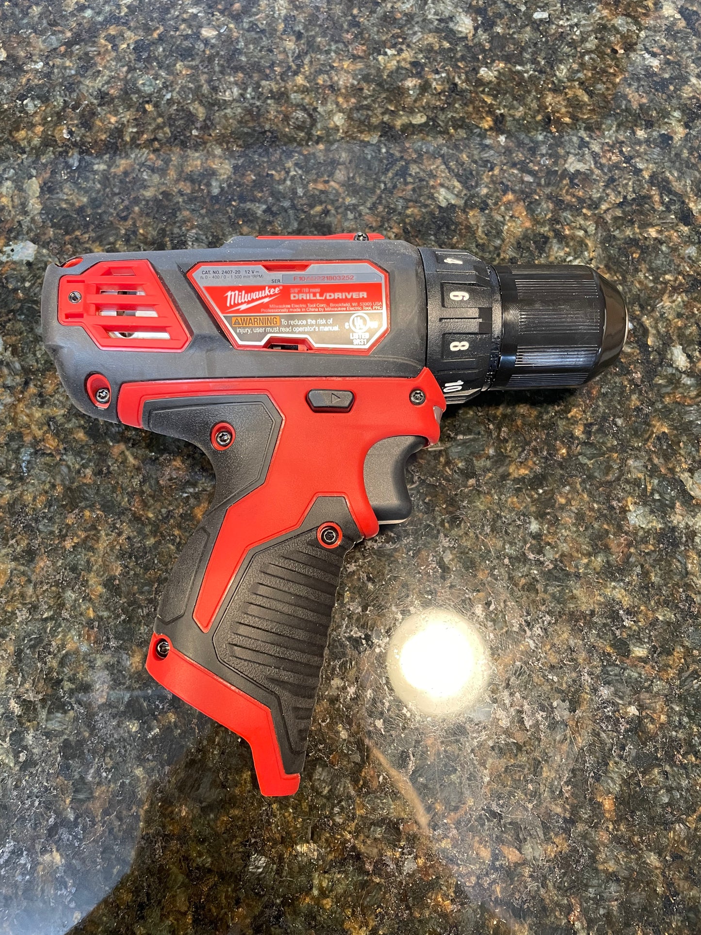 Milwaukee M12 12V Lithium-Ion Cordless 3/8 in. Drill/Driver (Tool-Only)