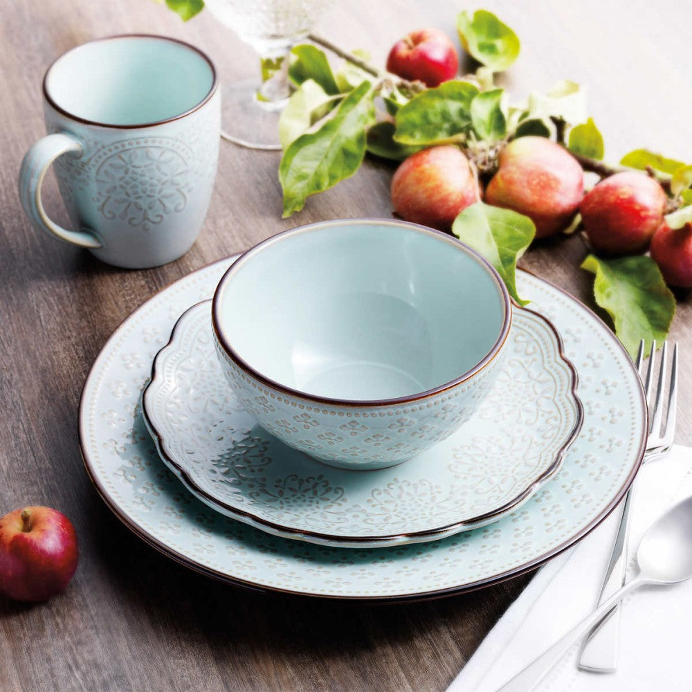 Pfaltzgraff Joanne White 16 Piece Dinnerware Set