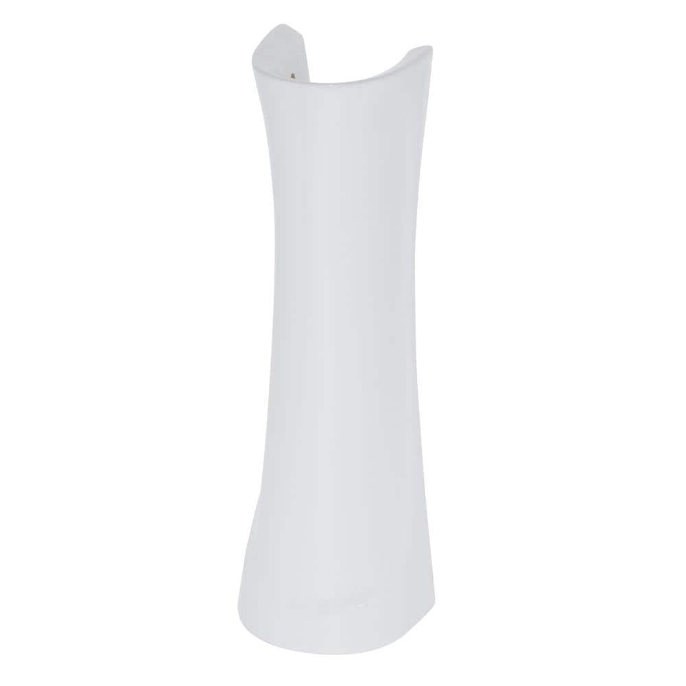 Glacier Bay Shelburne/Petite Aragon Pedestal in White