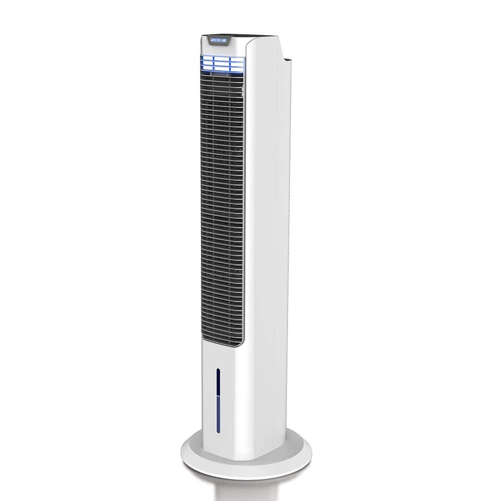ARCTIC AIR Oscillating Tower 305 CFM 3 Speed Portable Evaporative Cooler for 100 sq. ft.