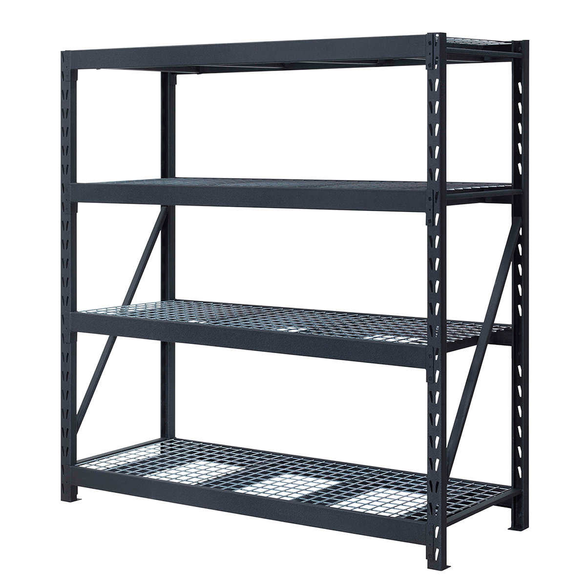 Whalen Industrial Rack, 77” x 24” x 72”