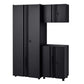 Husky 3-Piece Regular Duty Welded Steel Garage Storage System in Black (54 in. W x 75 in. H x 19 in. D)