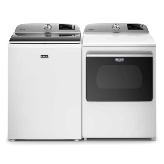 Maytag 4.7 cu. ft. Washer and 7.4 cu. ft. ELECTRIC Dryer with Advanced Moisture Sensing