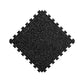 Norsk Black with Blue White Flecks 20.5 in. x 20.5 in. x 0.47 in. Rubber-Tec Reversible Gym Flooring (12 sq. ft.) (4-Pack)