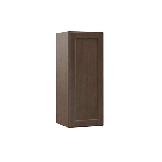 Hampton Bay Shaker Assembled 12x30x12 in. Wall Kitchen Cabinet in Brindle