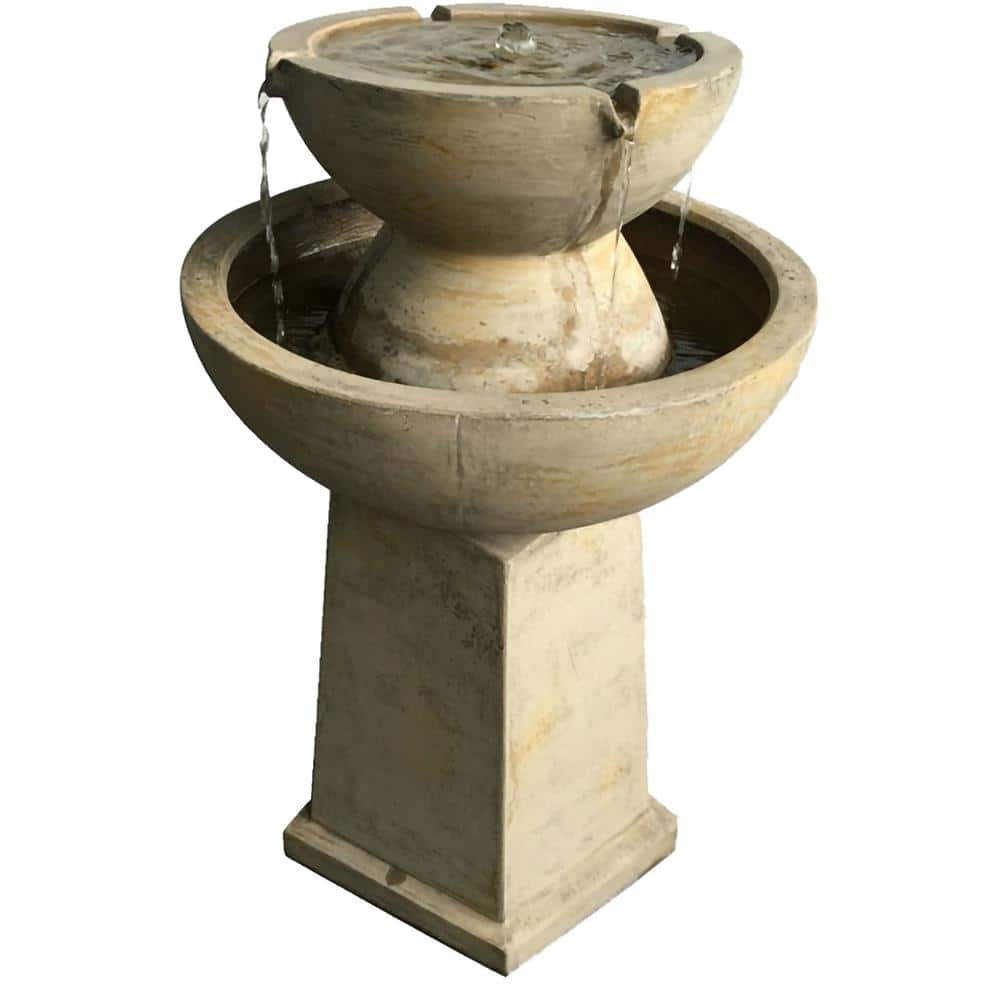 Classic Home Garden Yorkshire Antique Stone Cement Fountain Zippy S   Classic Home Garden Freestanding Fountains 11023 As 64 1000 