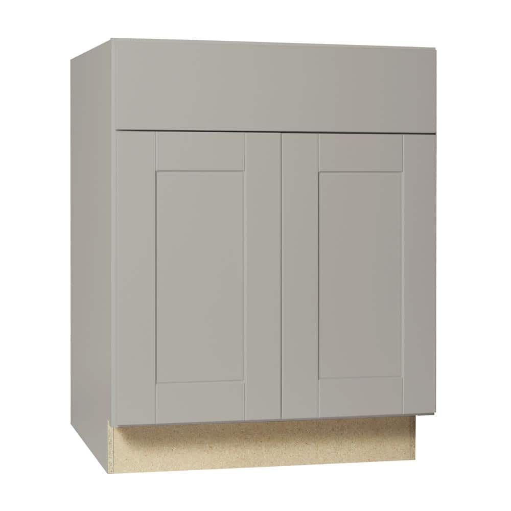 Hampton Bay Shaker Assembled 27x34 5x24 In Base Kitchen Cabinet With Zippy S Warehouse