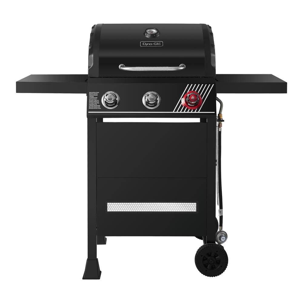 Dyna-Glo 3-Burner Propane Gas Grill in Matte Black with TriVantage Multi-Functional Cooking System