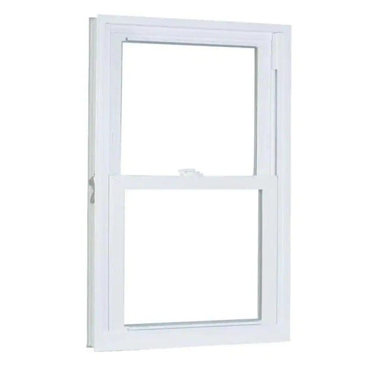 American Craftsman 29.75 in. x 41.25 in. 70 Pro Series Low-E Argon Glass Double Hung White Vinyl Replacement Window, Screen Included
