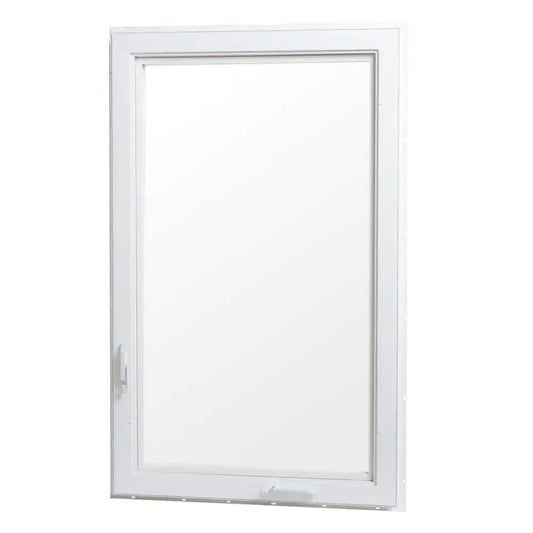TAFCO WINDOWS 30 in. x 60 in. Right-Hand Vinyl Casement Window with Screen - White