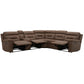 Fletcher 6-piece Fabric Reclining Sectional Sofa Couch