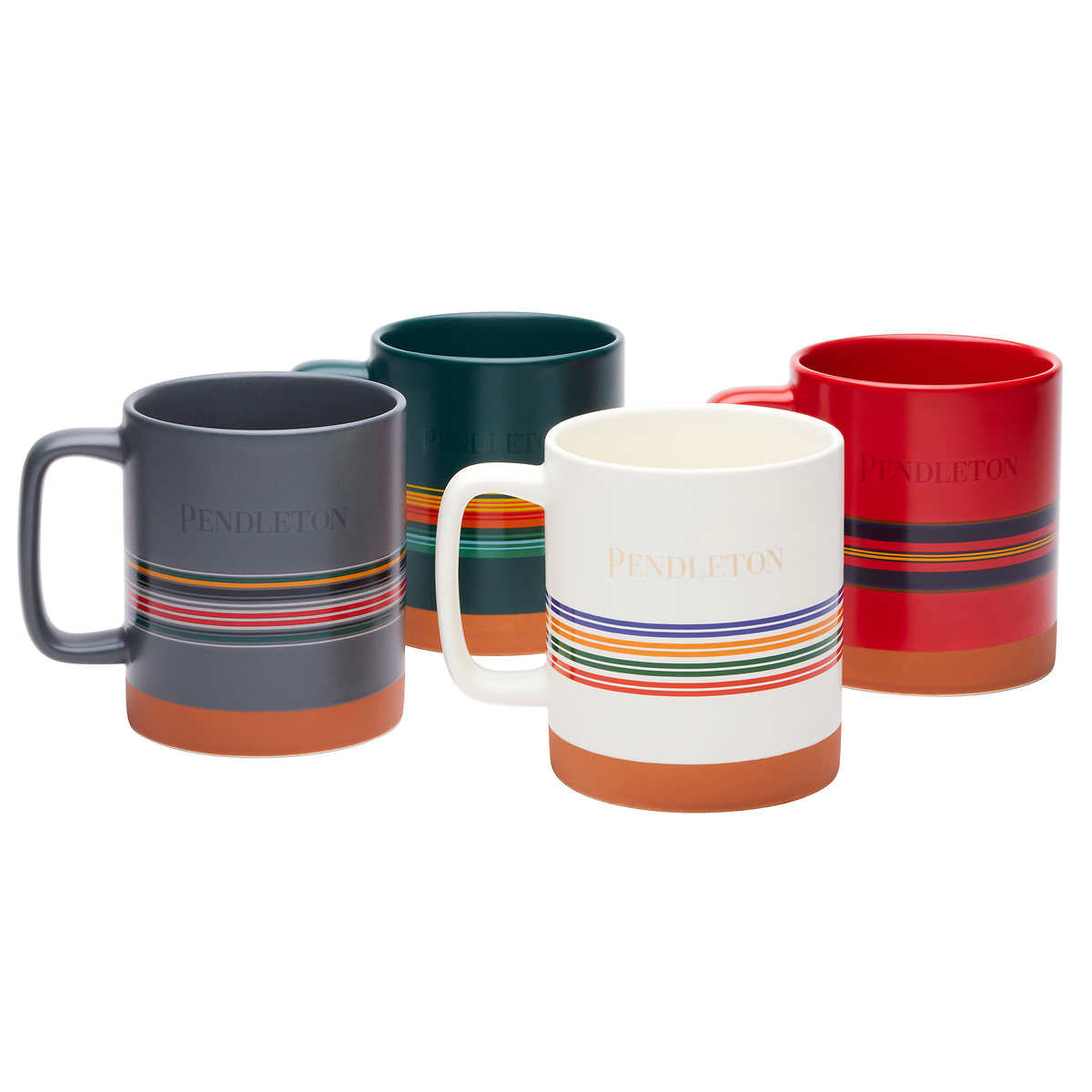 Pendleton 18 oz Collectible Mugs, 4-pack