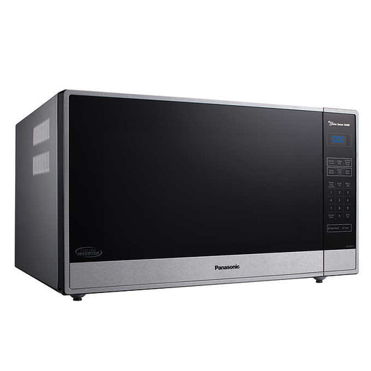 Panasonic Family Size 2.2CuFt Countertop Microwave Oven with Cyclonic Inverter Technology NN-SN97HS
