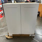 Hampton Bay Hampton Satin White Raised Panel Stock Assembled Wall Kitchen Cabinet (30 in. x 36 in. x 12 in.)