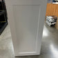 Hampton Bay Hampton Assembled 18 in. x 36 in. x 12 in. Wall Kitchen Cabinet in Satin White