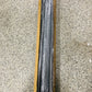 HOUSE OF FORGINGS Versatile 44 in. x 0.5 in. Satin Black Plain Square Bar Hollow Wrought Iron Stair Baluster (CASE OF 15)